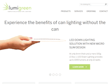 Tablet Screenshot of ilumigreen.com